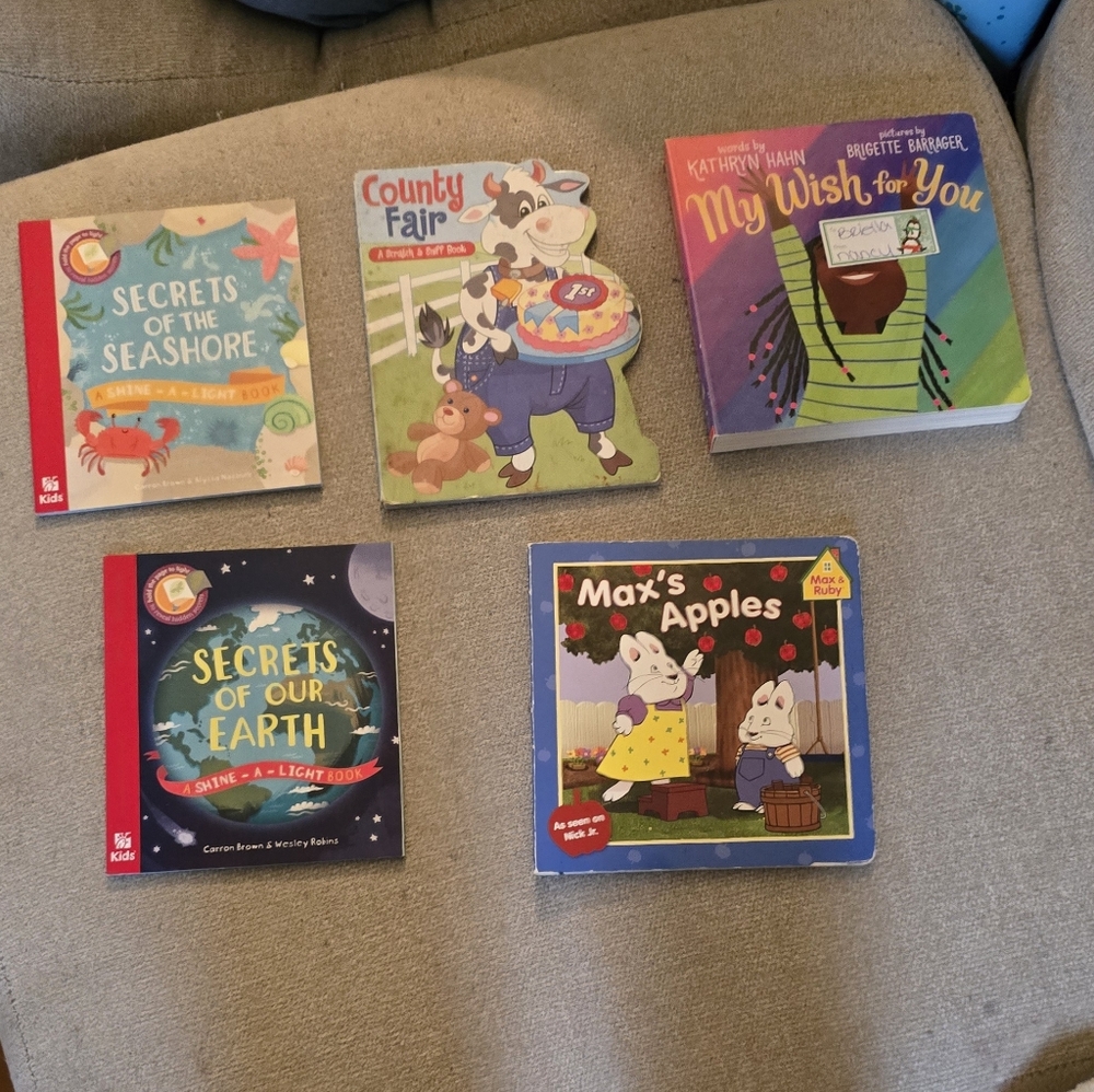 Books (5) Random, Some Wear, See Pictures